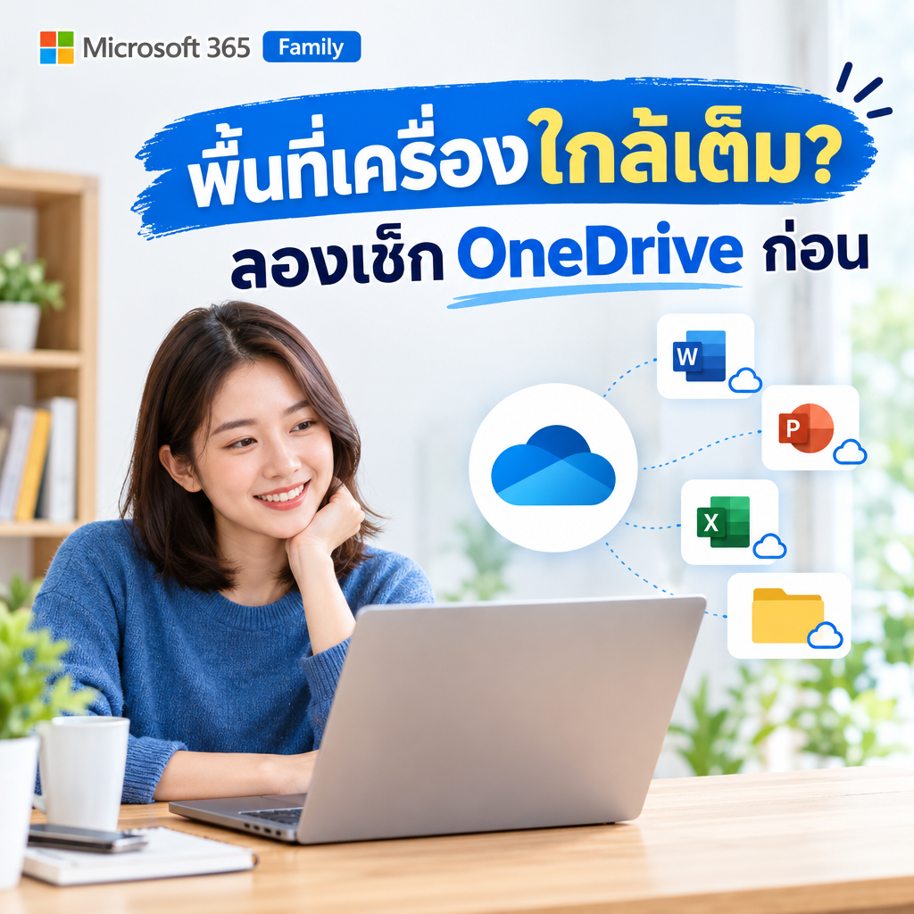 วิธีใช้ Files On-Demand ใน OneDrive ช่วยจัดพื้นที่เครื่อง